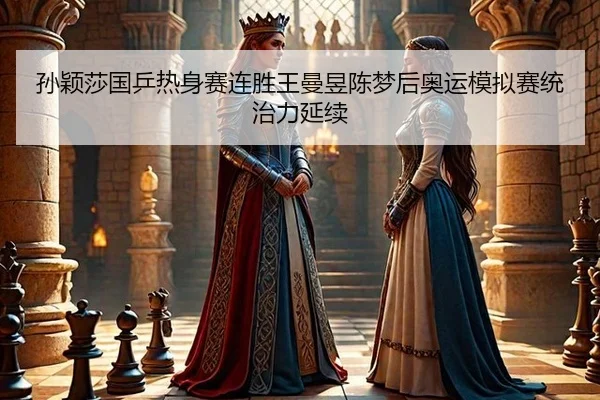 孙颖莎国乒热身赛连胜王曼昱陈梦后奥运模拟赛统治力延续